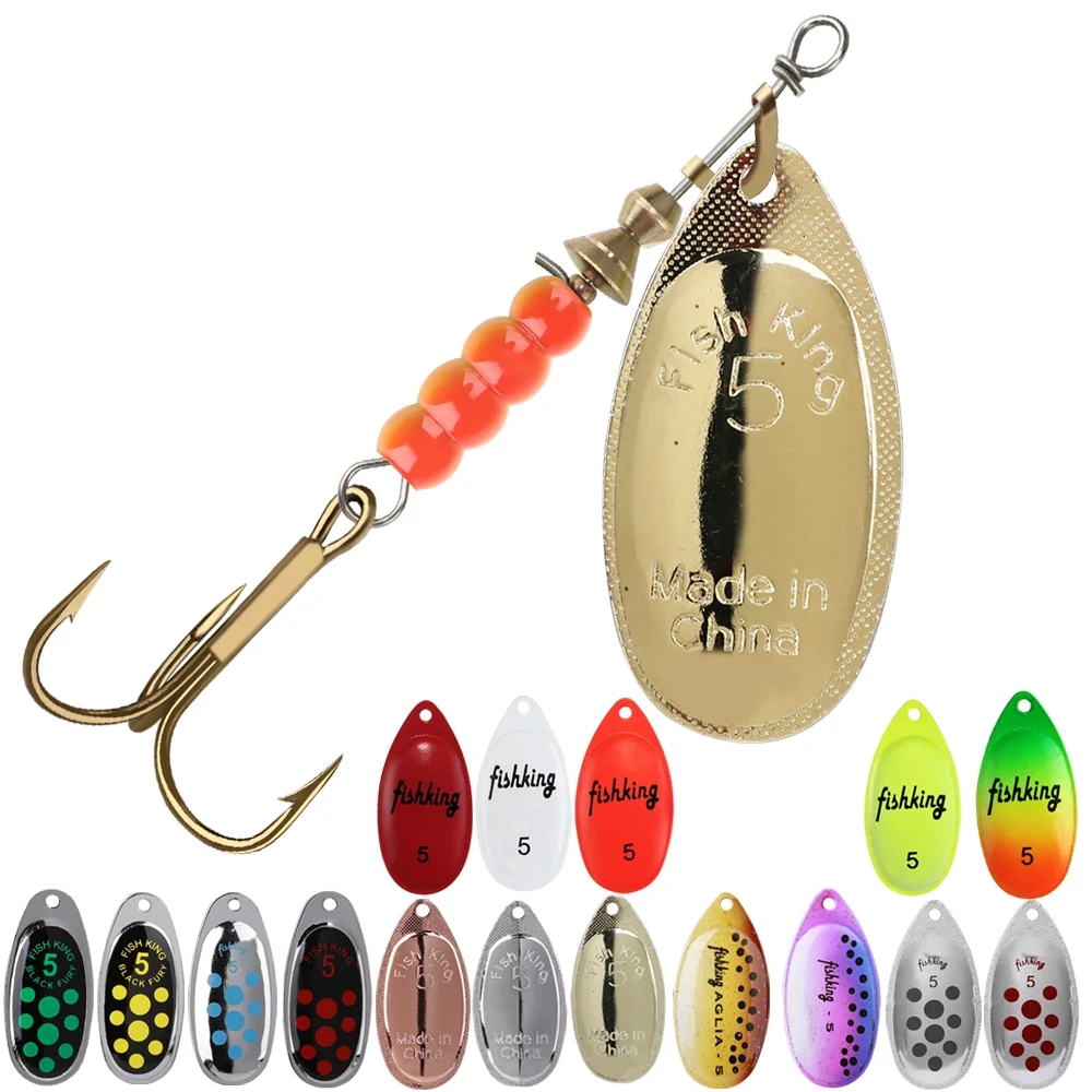 Fishing Lure Crankbait - Metal Kaşık Şeklinde Dönen Yem 3.9g