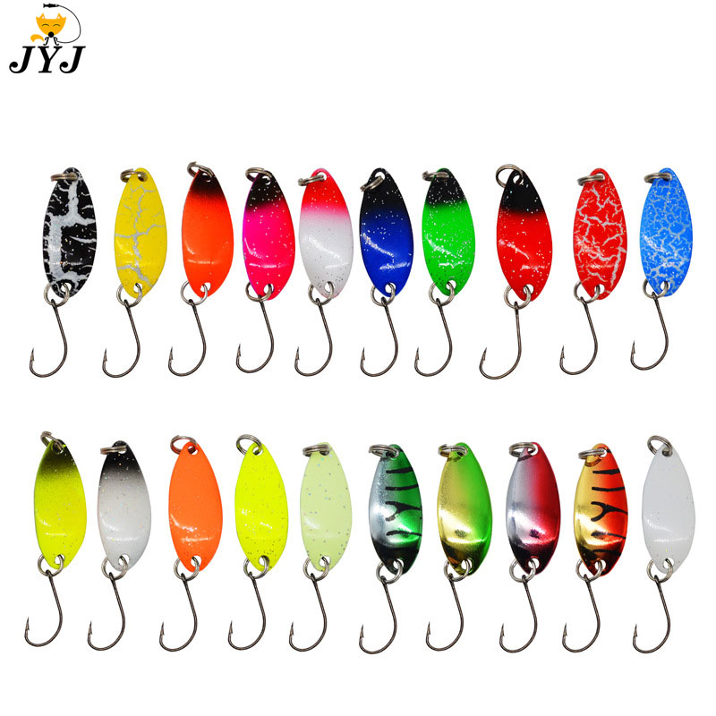 Fishing Lure Swimbait - 20 renk 3g metal balıkçılık cazibesi